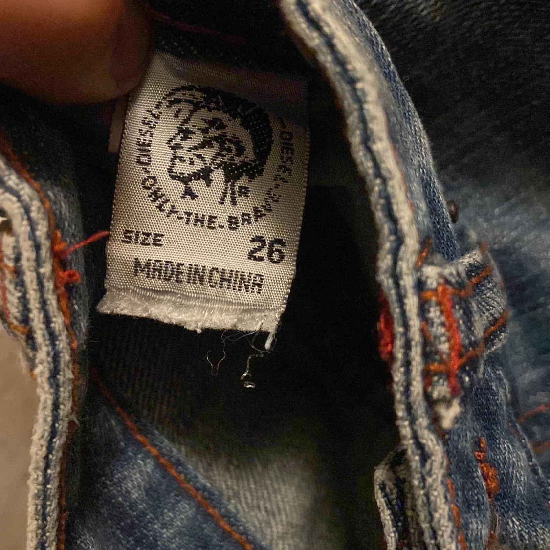 Lågmidjade diesel jeans - 91