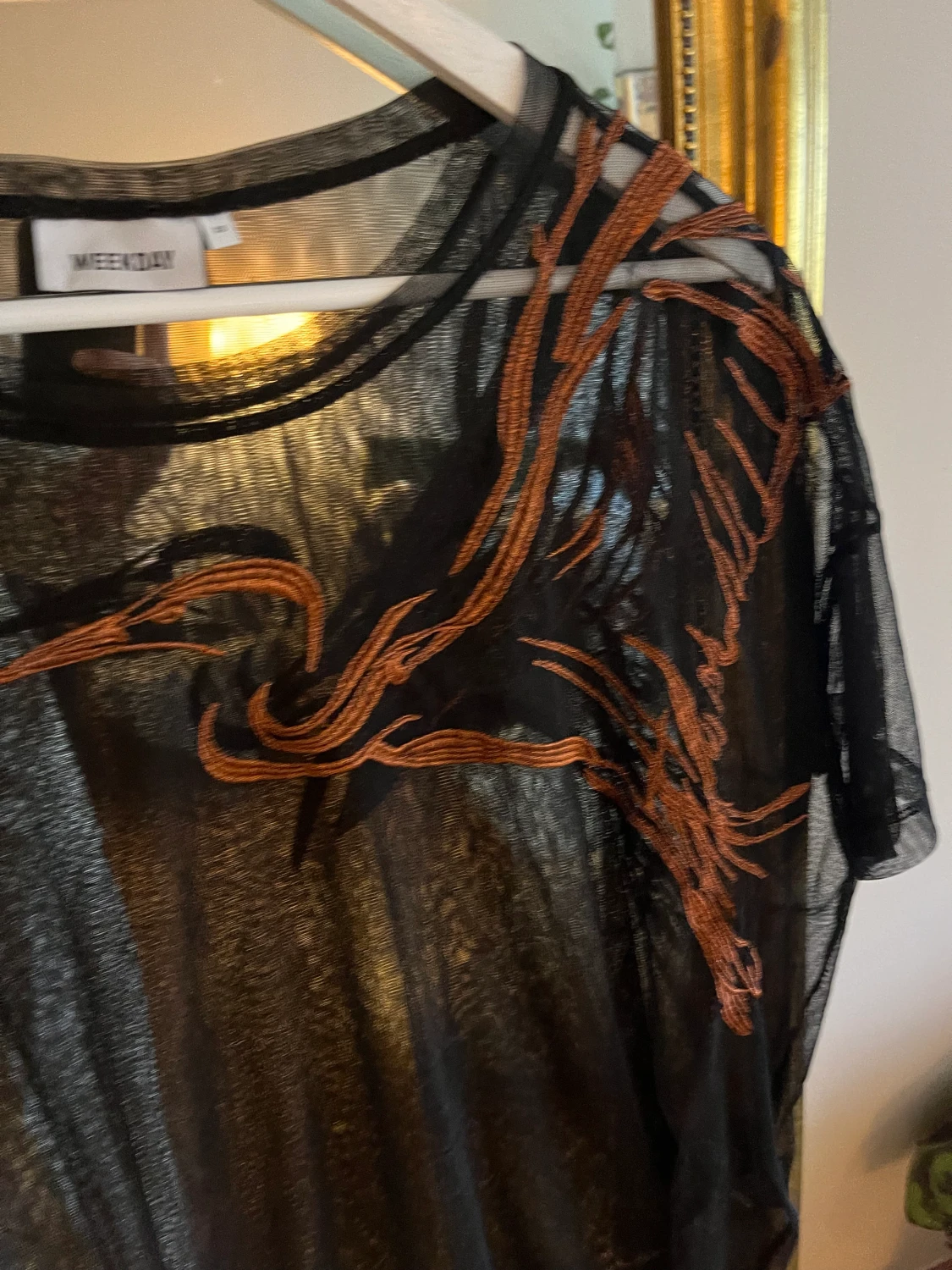 Transparent topp - 90