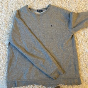 Sweatshirt  - Grå sweatshirt från Ralph Lauren. Ganska stor i storleken (skriv för fler bilder)🤍