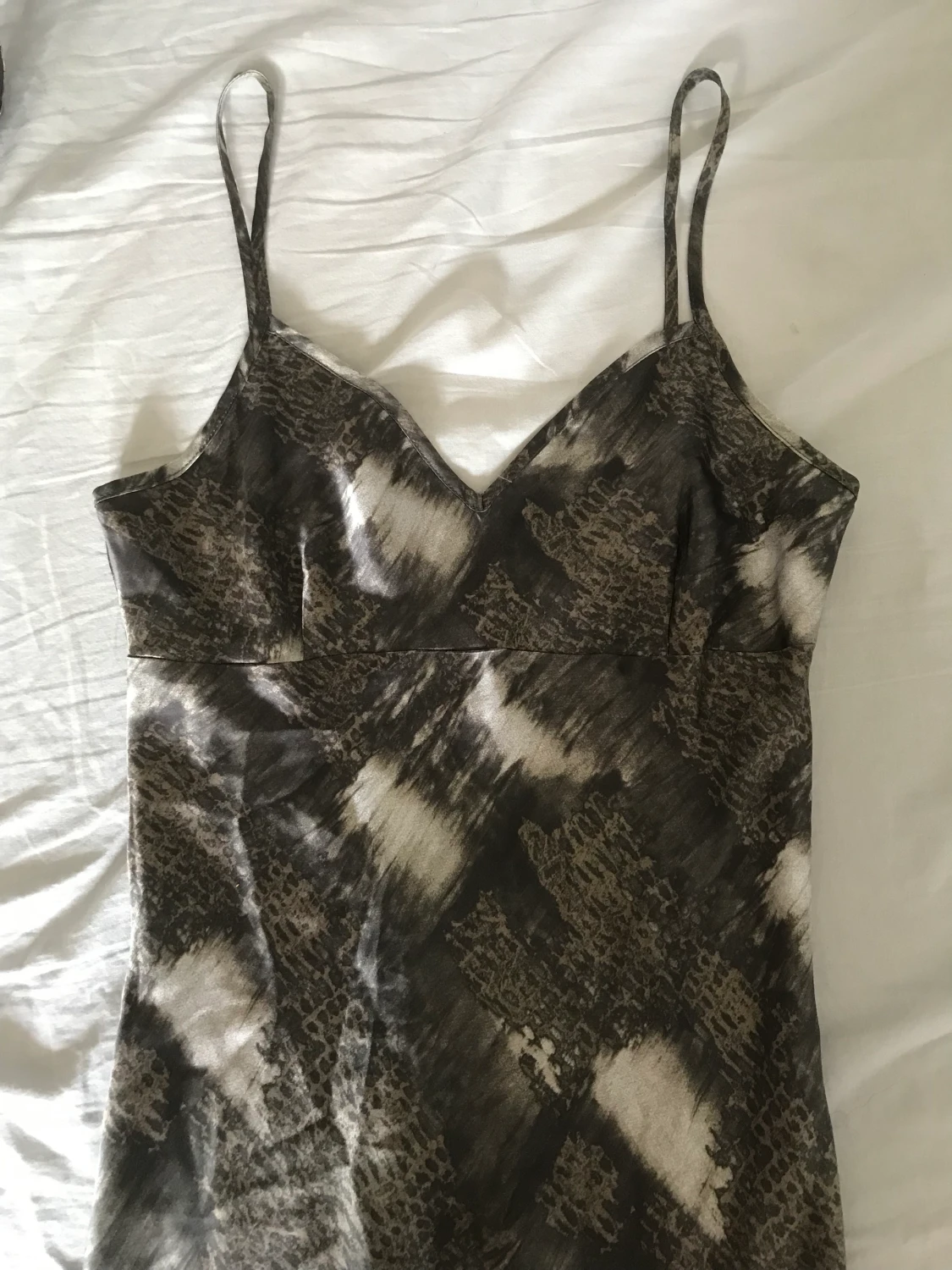 Mörkgrön klänning