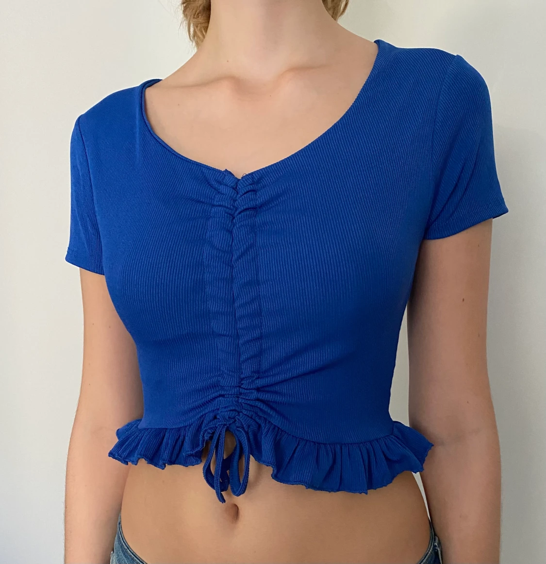 Skön kort topp Stl 34