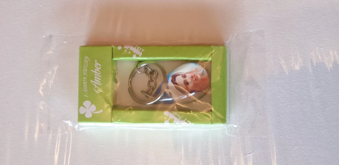 Tear drop mother Mary key chain