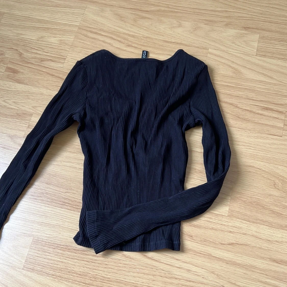 Svart långärmad tröja - 90