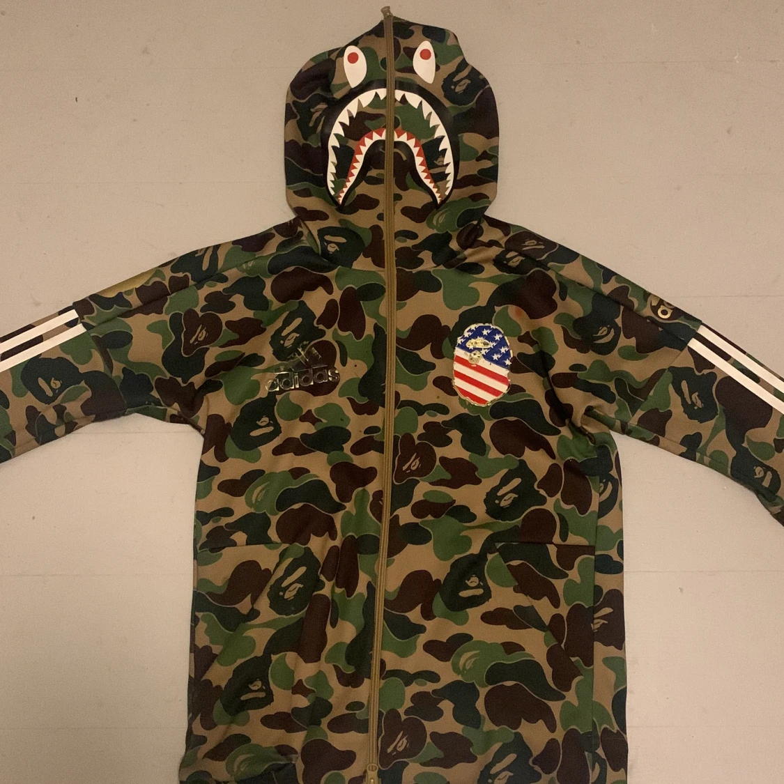 Bape adidas hoodie