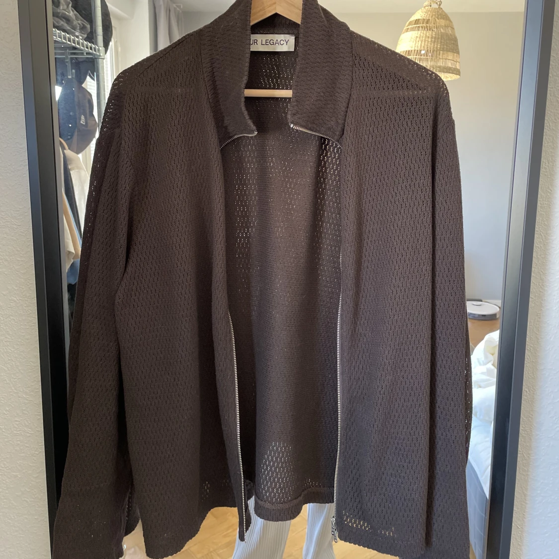 Our legacy shrunken zip up