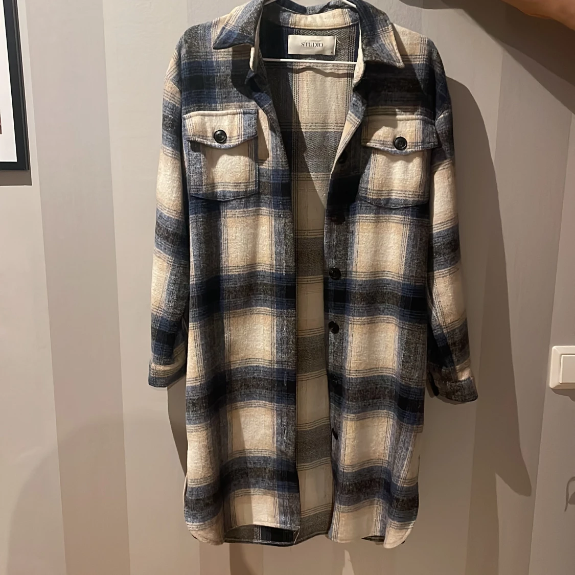 rutig ”vårkappa”🤍 - 90