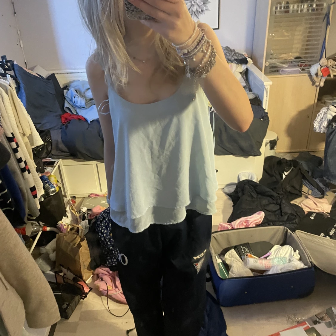 Linne med lager - 90