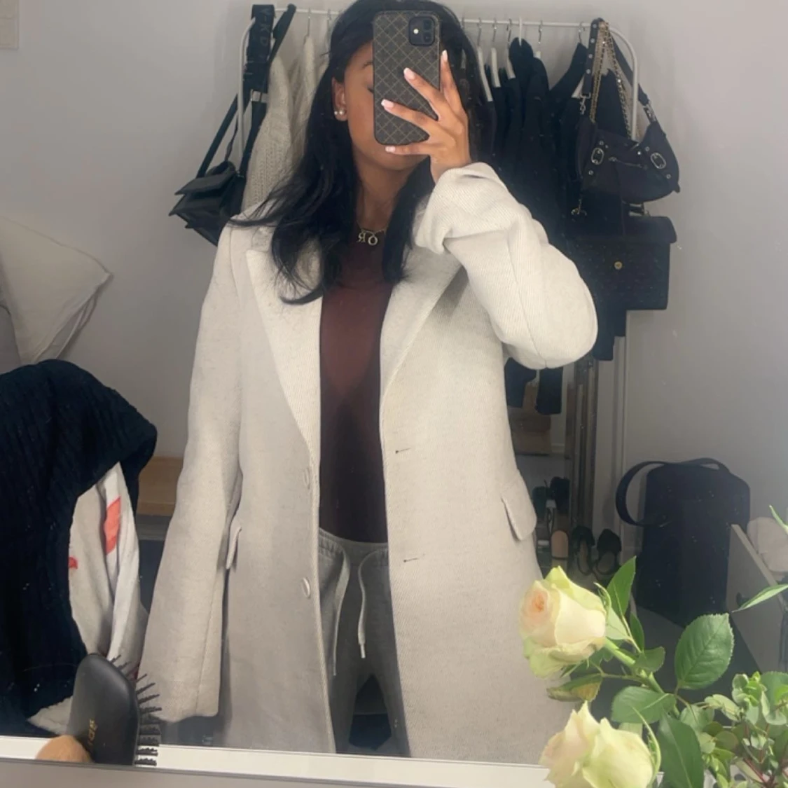 Oanvänd kappa/blazer