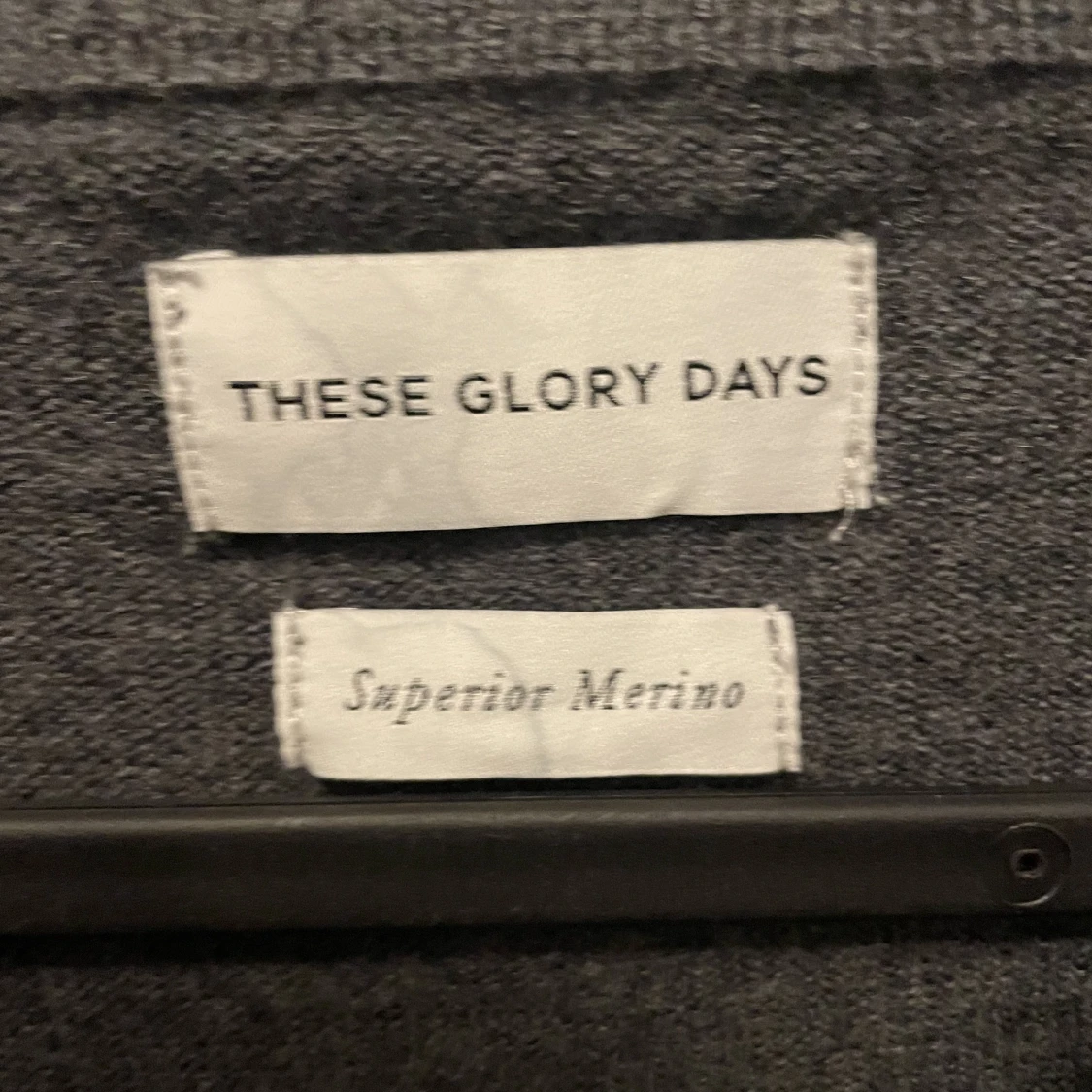 These glory days full zip merino tröja - 91