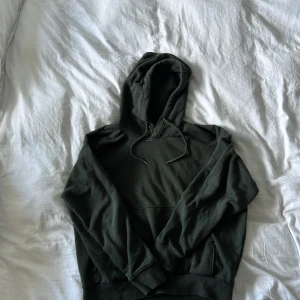 grön hoodie - grön hoodie från weekday i strlk xs. enda hoodies som jag tycker är fina pga av deras smala passform o inte alls för baggy. slitage på snöret finns som bild 3 visar annars i super skick 🤍