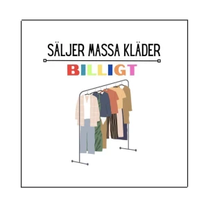 Billiga kläder  - Säljer massa billiga kläder  Max pris 85kr ner till 20.   Kan möta upp-posta eller bli hämtade 