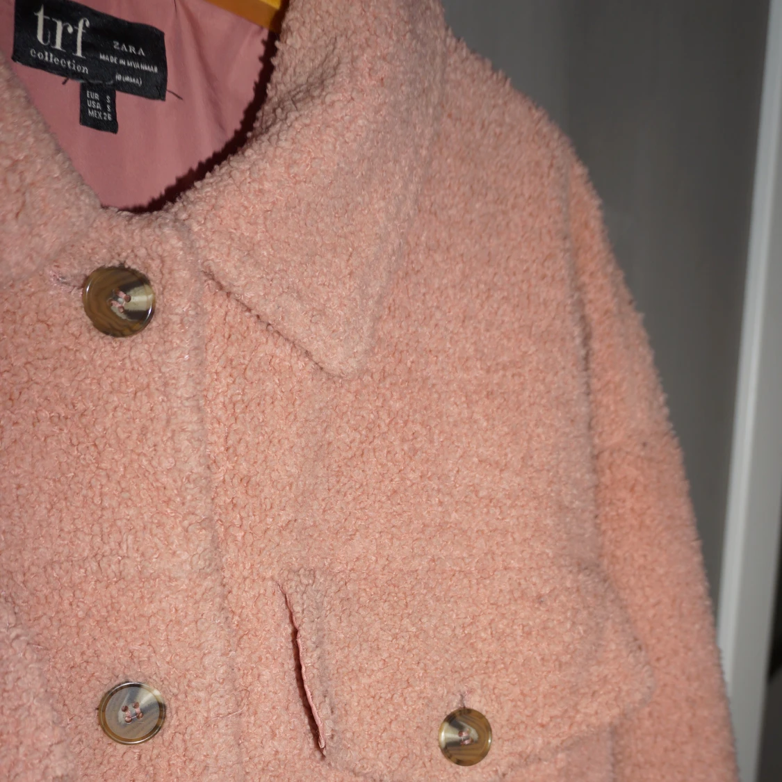 Ljusrosa Teddyjacka  - 91