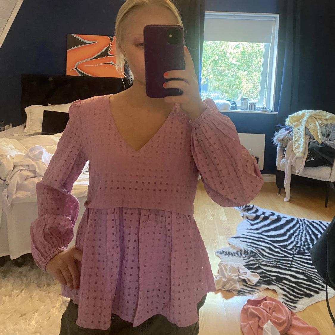 Topp med volang - 91