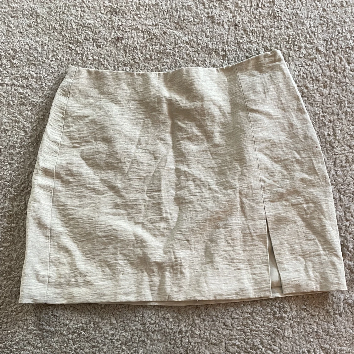  Linne mini kjol  - 90