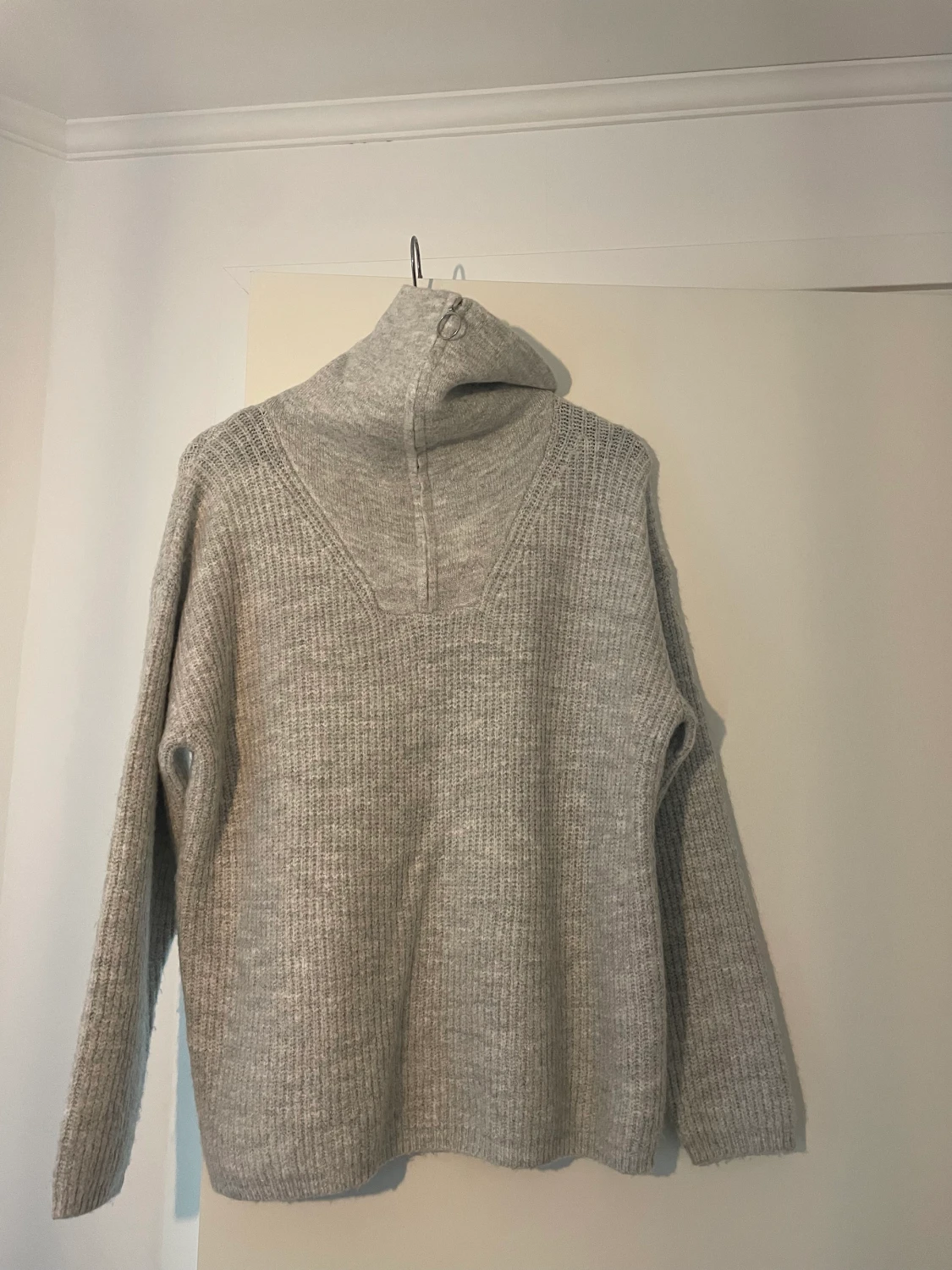 Söt stickad tröja  - 90