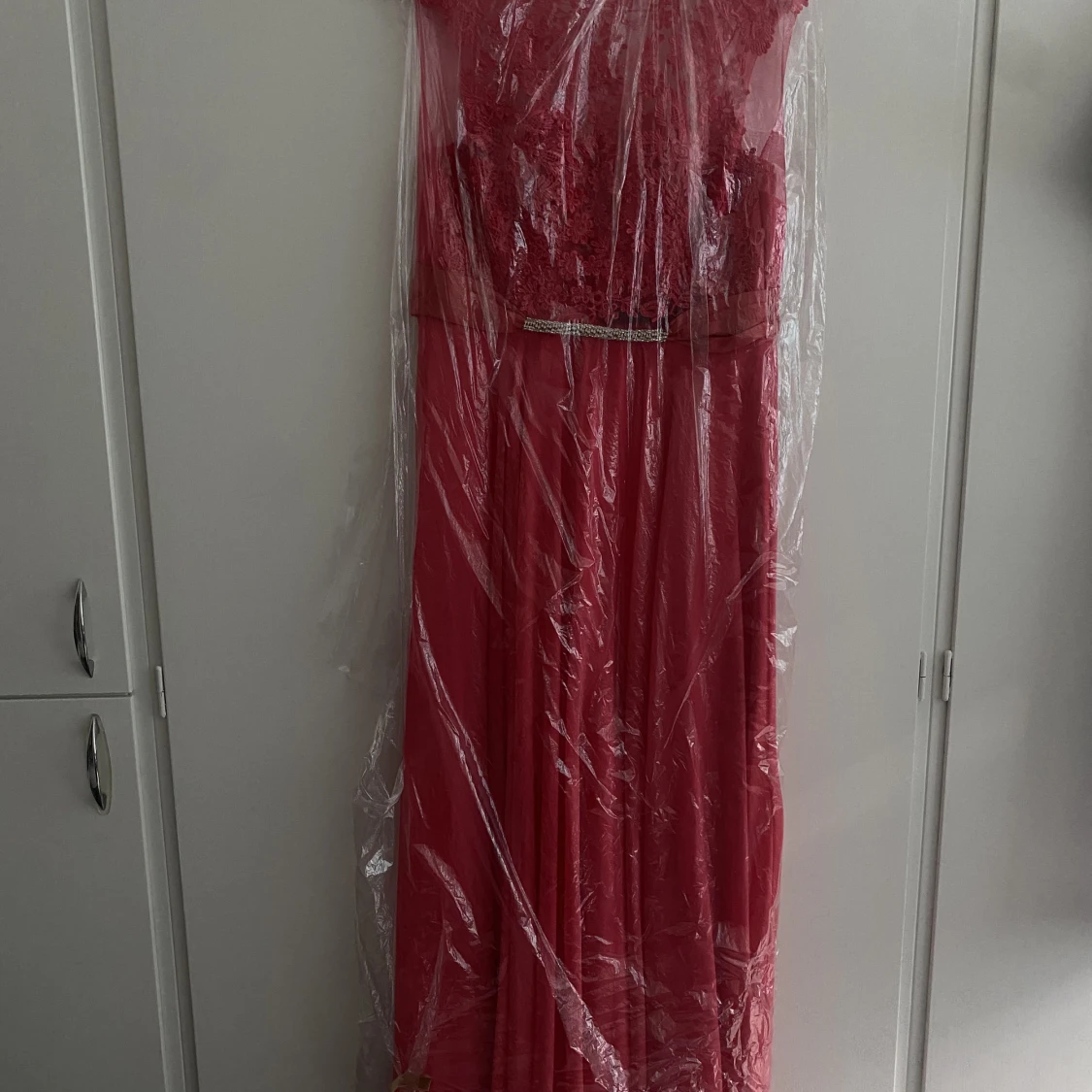 Korallrosa balklänning  - 91