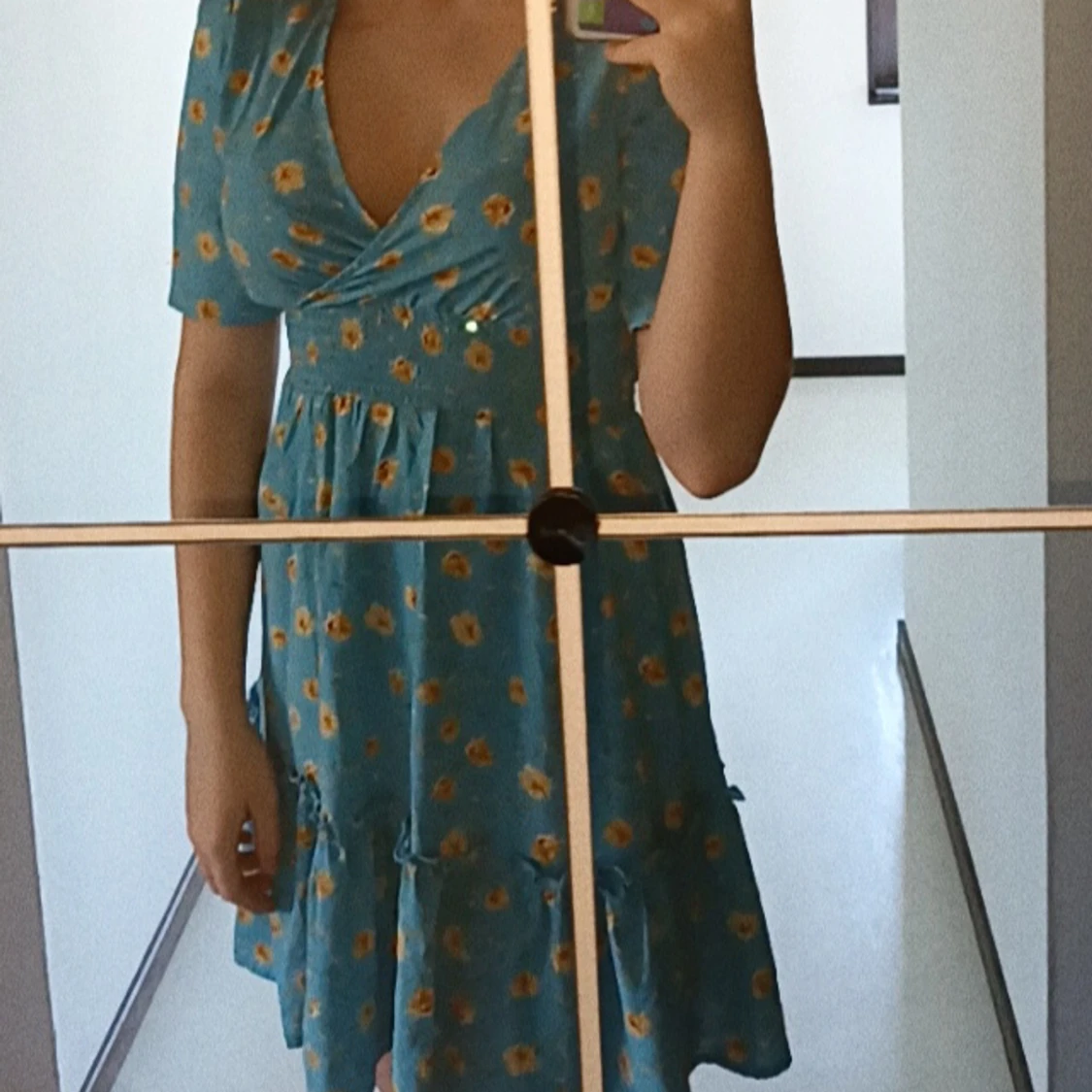 Blommig klännig - 90