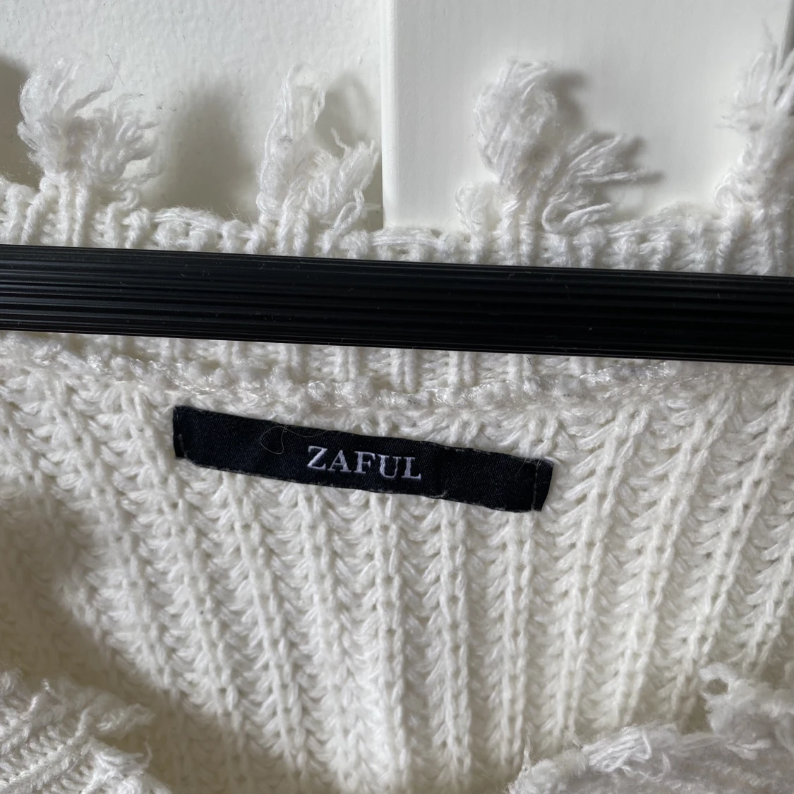 Fin stickad topp - 90