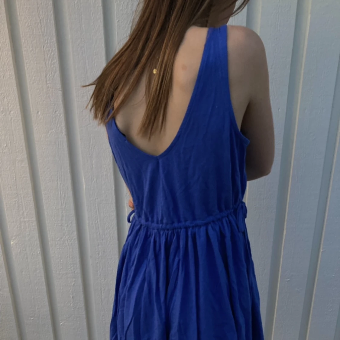 Blå klänning - 90