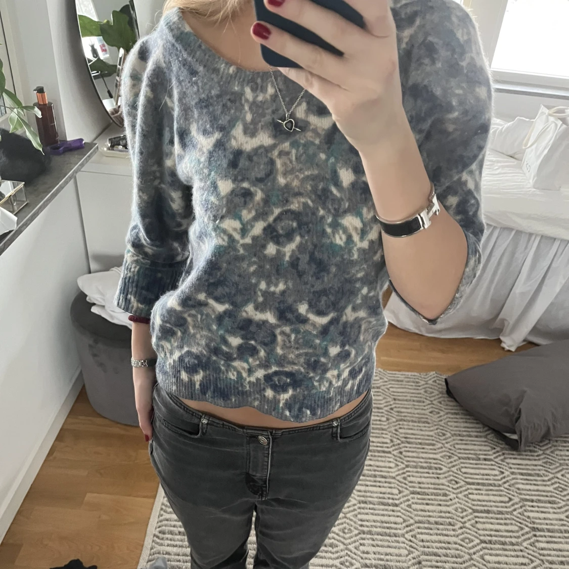 Stickad tröja🪐 - 90