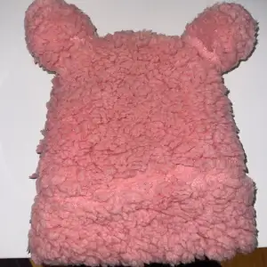 Soft pink woolen cap