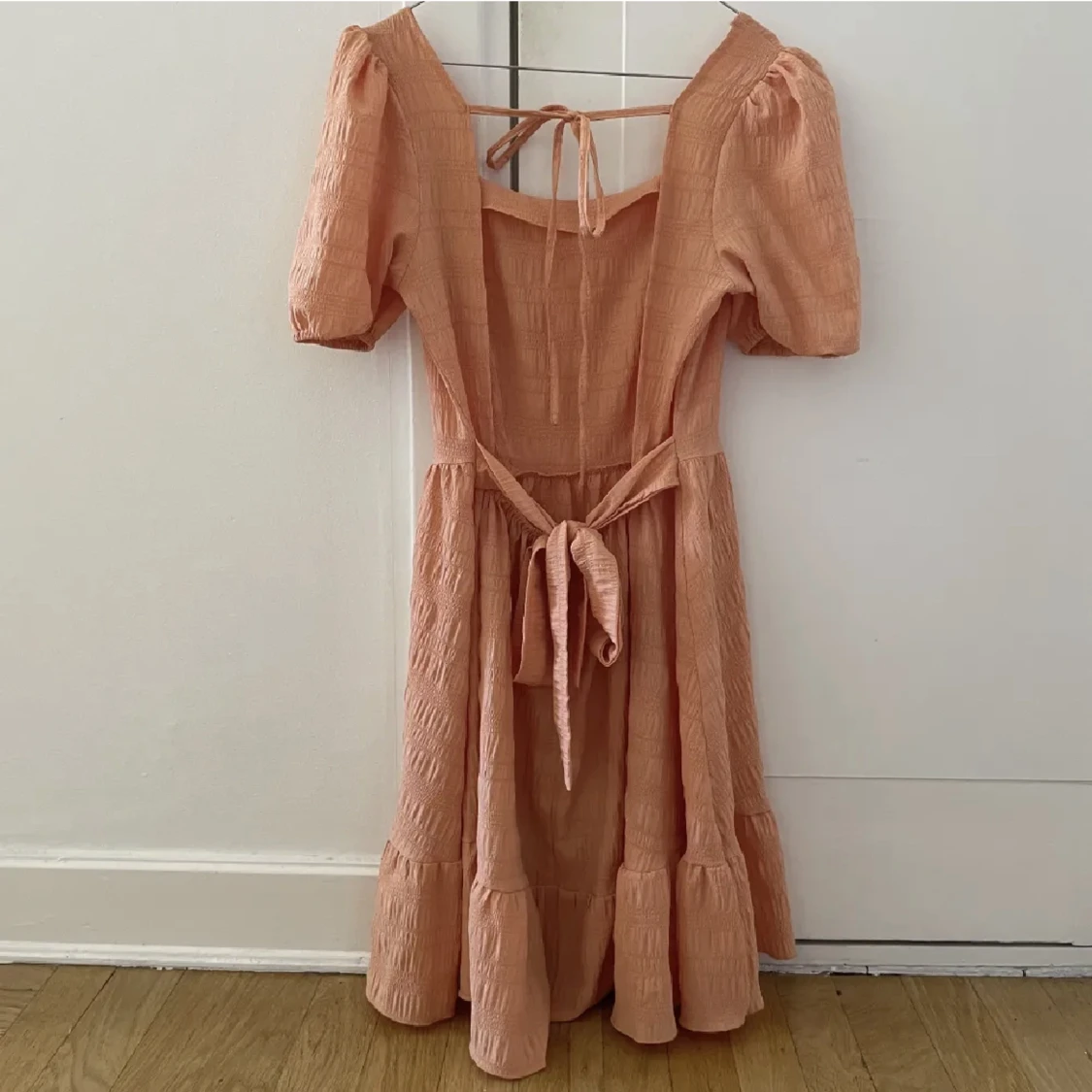 Orange klänning  - 90