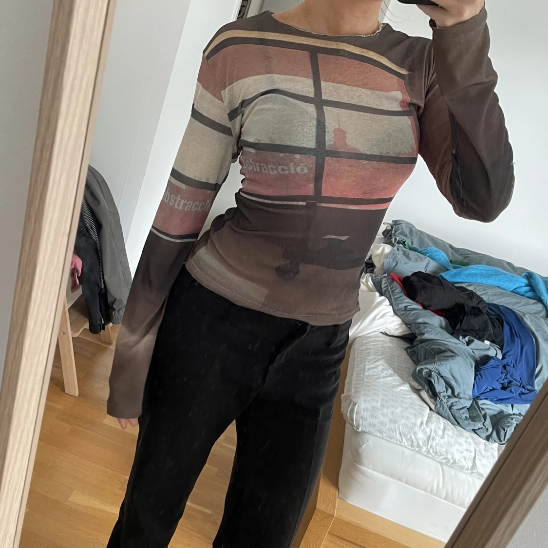 Mesh ish tröja - 90