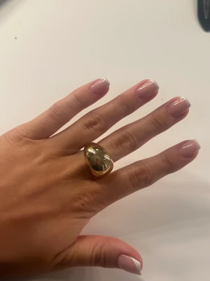 Helt ny pilgrim ring! - Helt ny chunky pilgrim ring!! Endast testad men kommer inte till användning då jag endast använder silversmycken❤️den är justerbar och passar därför alla! NYPRIS: 349kr