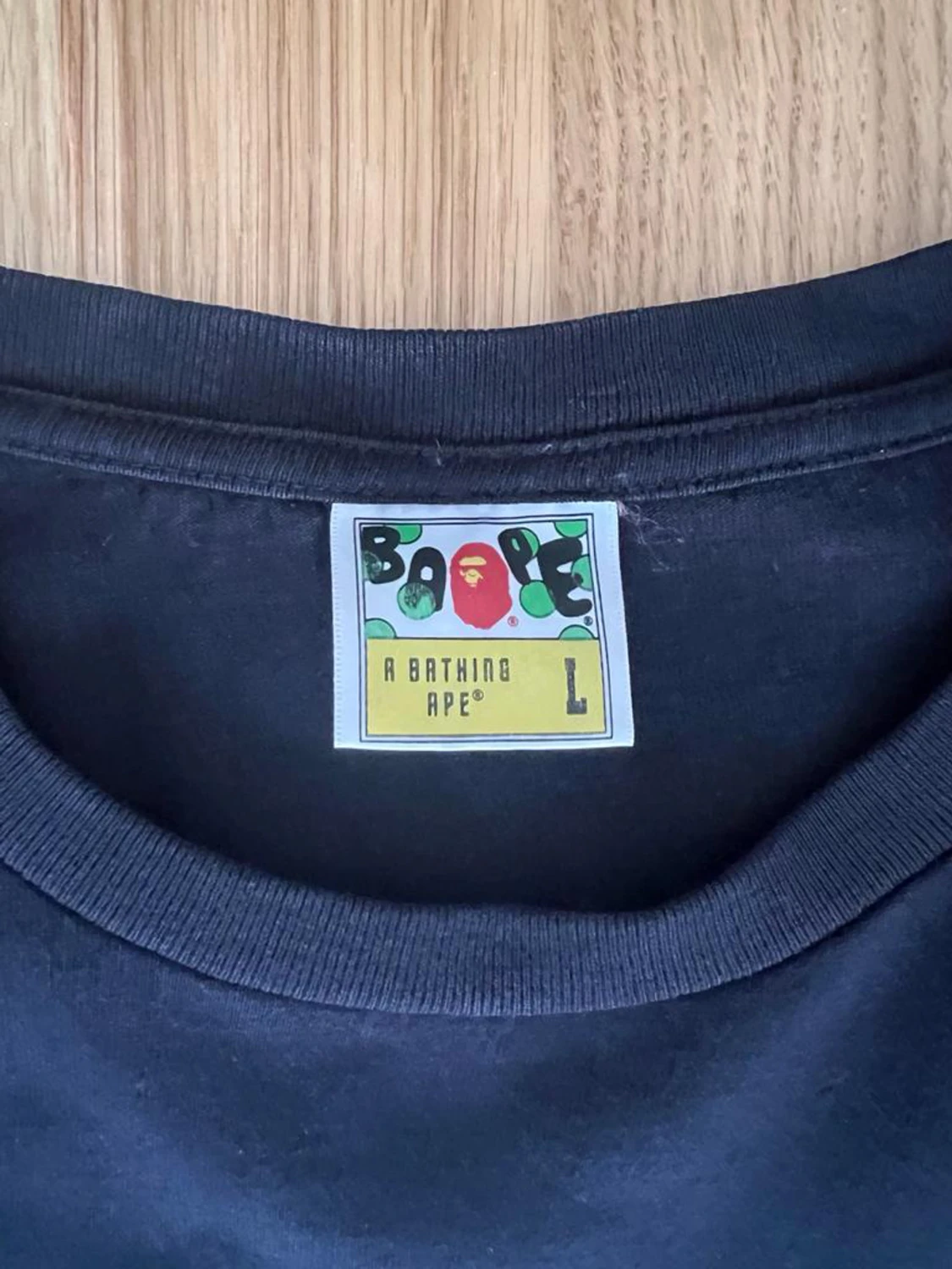 BAPE longsleeve black L - 90