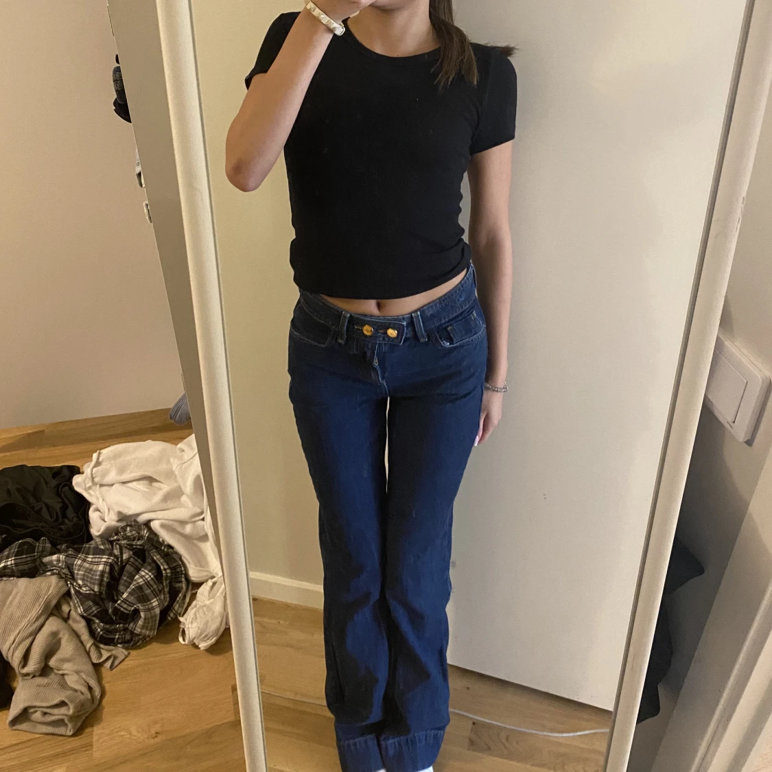 Mid rise zara jeansq