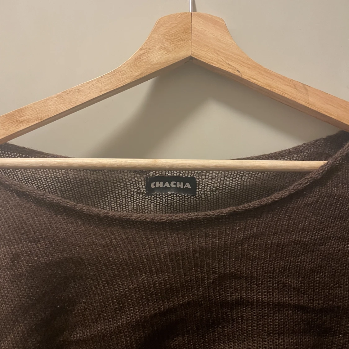 Kort stickad topp - 91