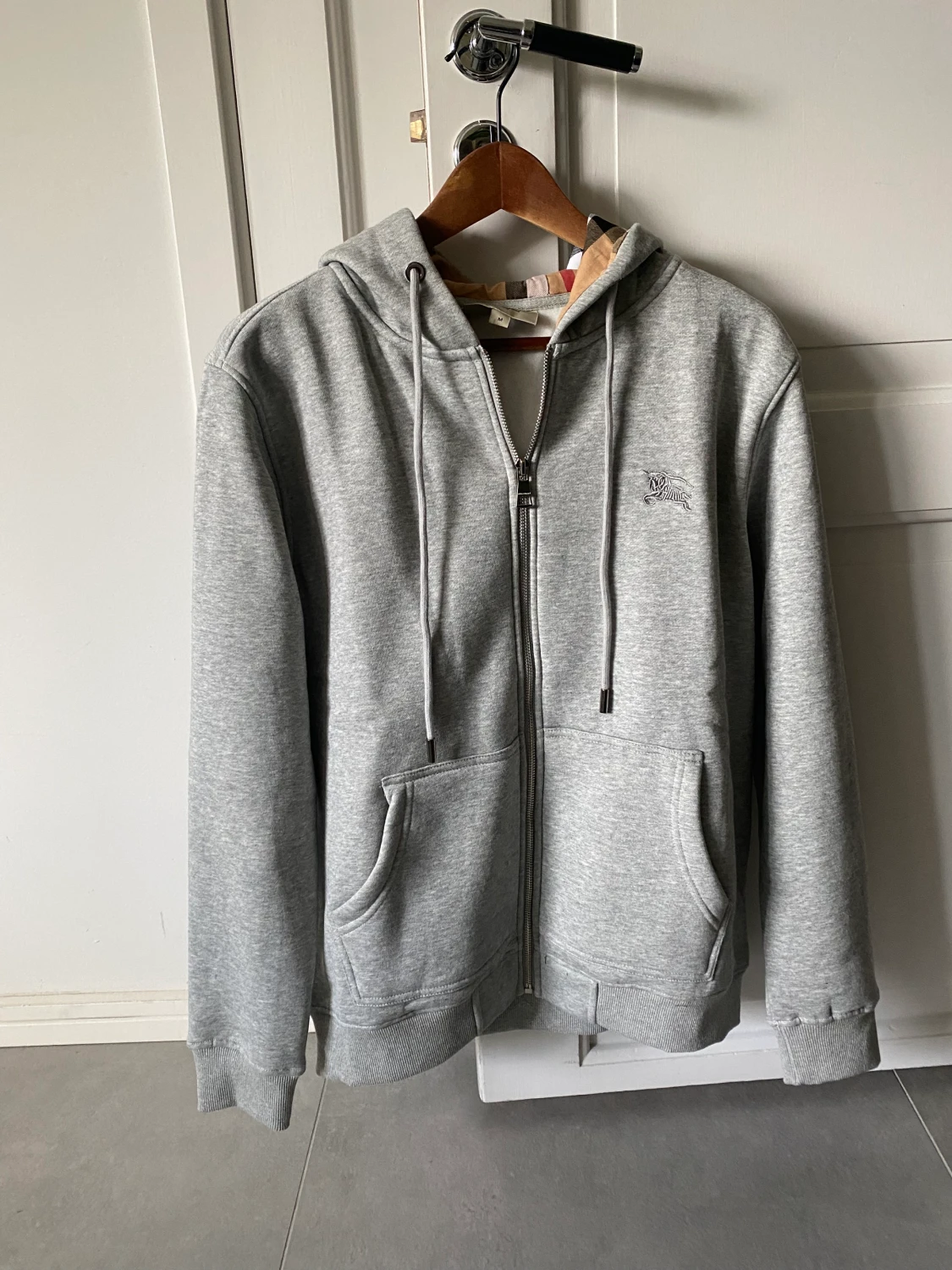 Burberry zip hoodie