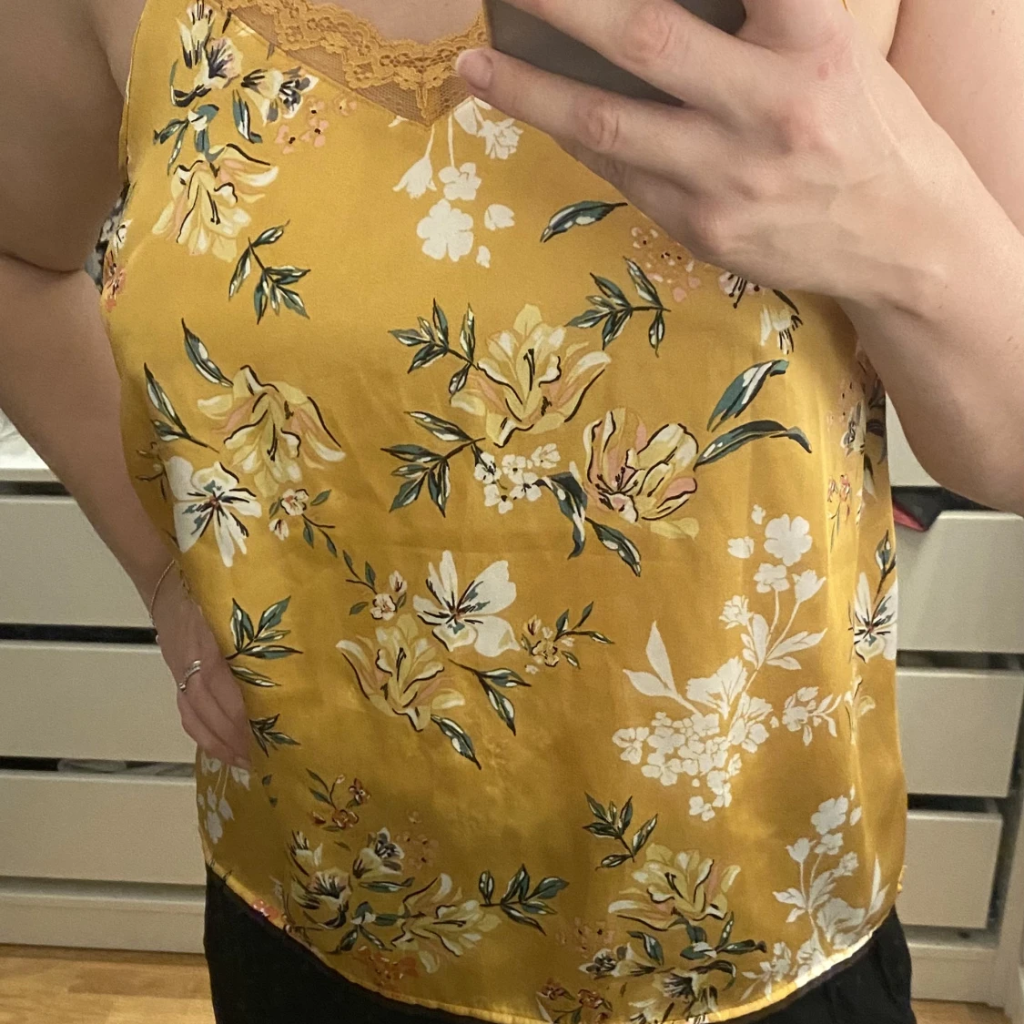 Linne ”silke/satin” - 90