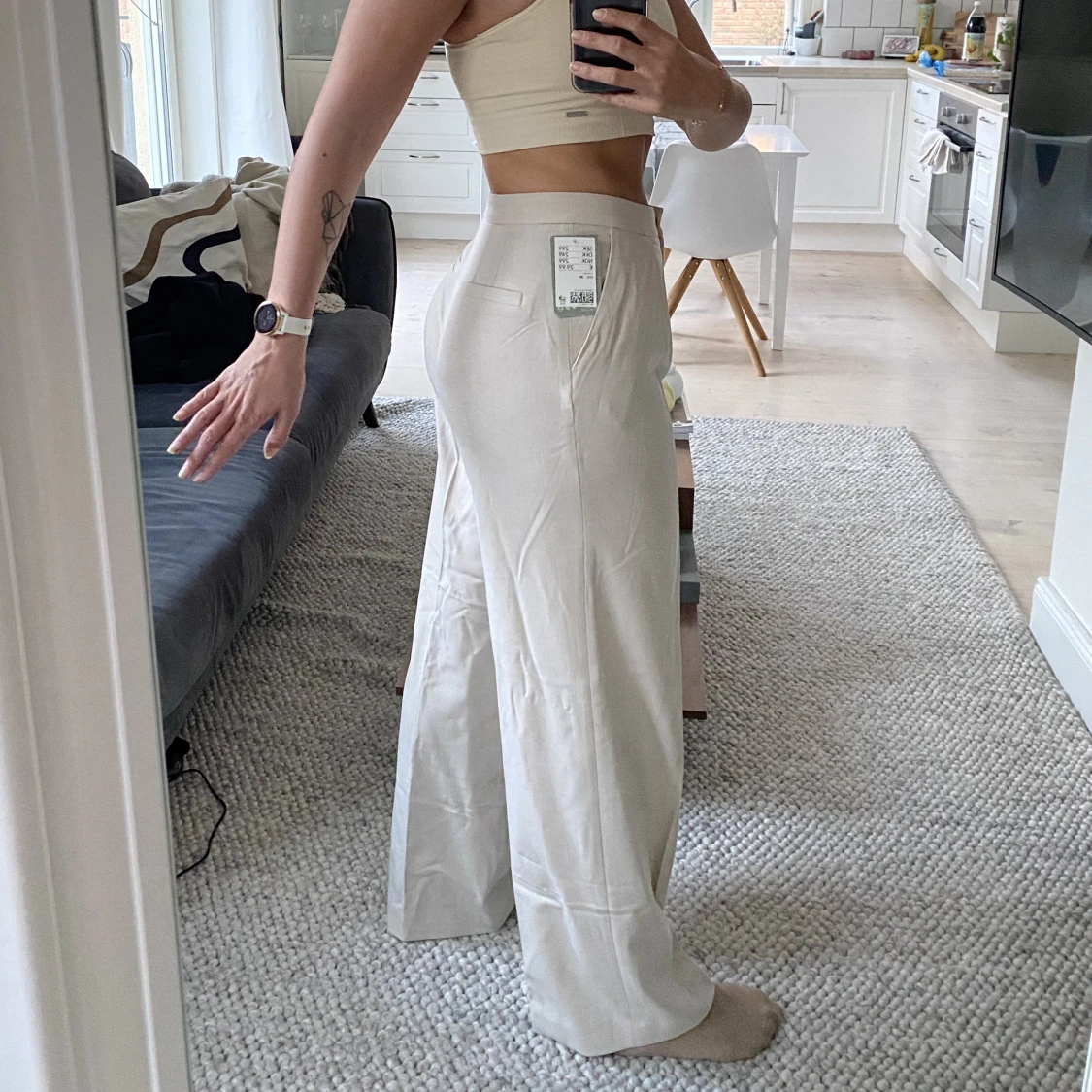 Beiga Kostymbyxor - 90