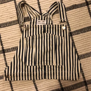 Jeans topp - Navy/vit Jeans bomull tyg Ej använd