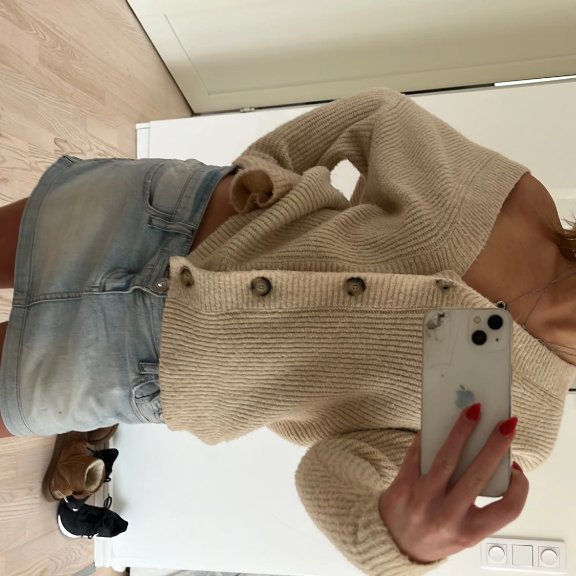 Stickad tröja  - 90