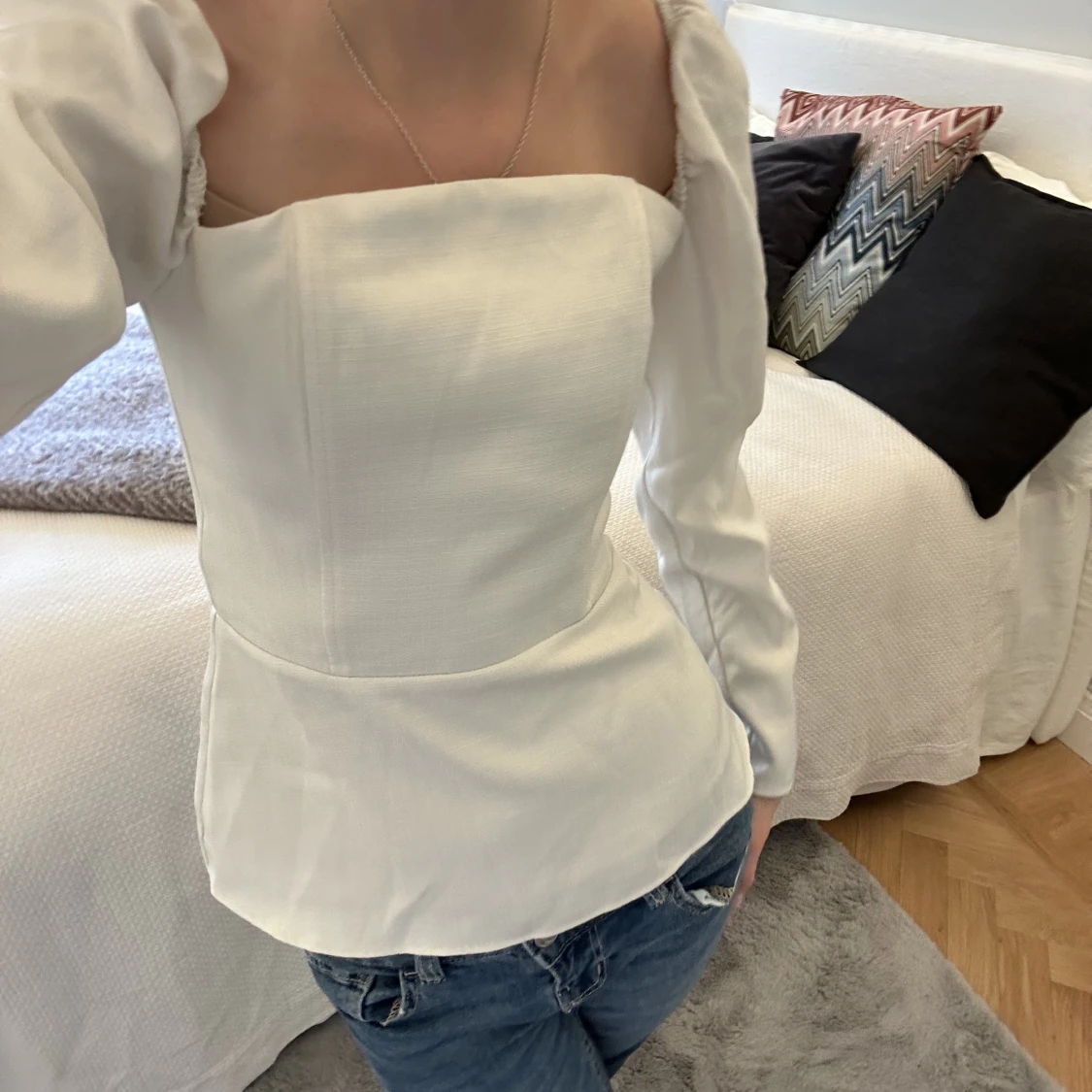 Vit topp - 90
