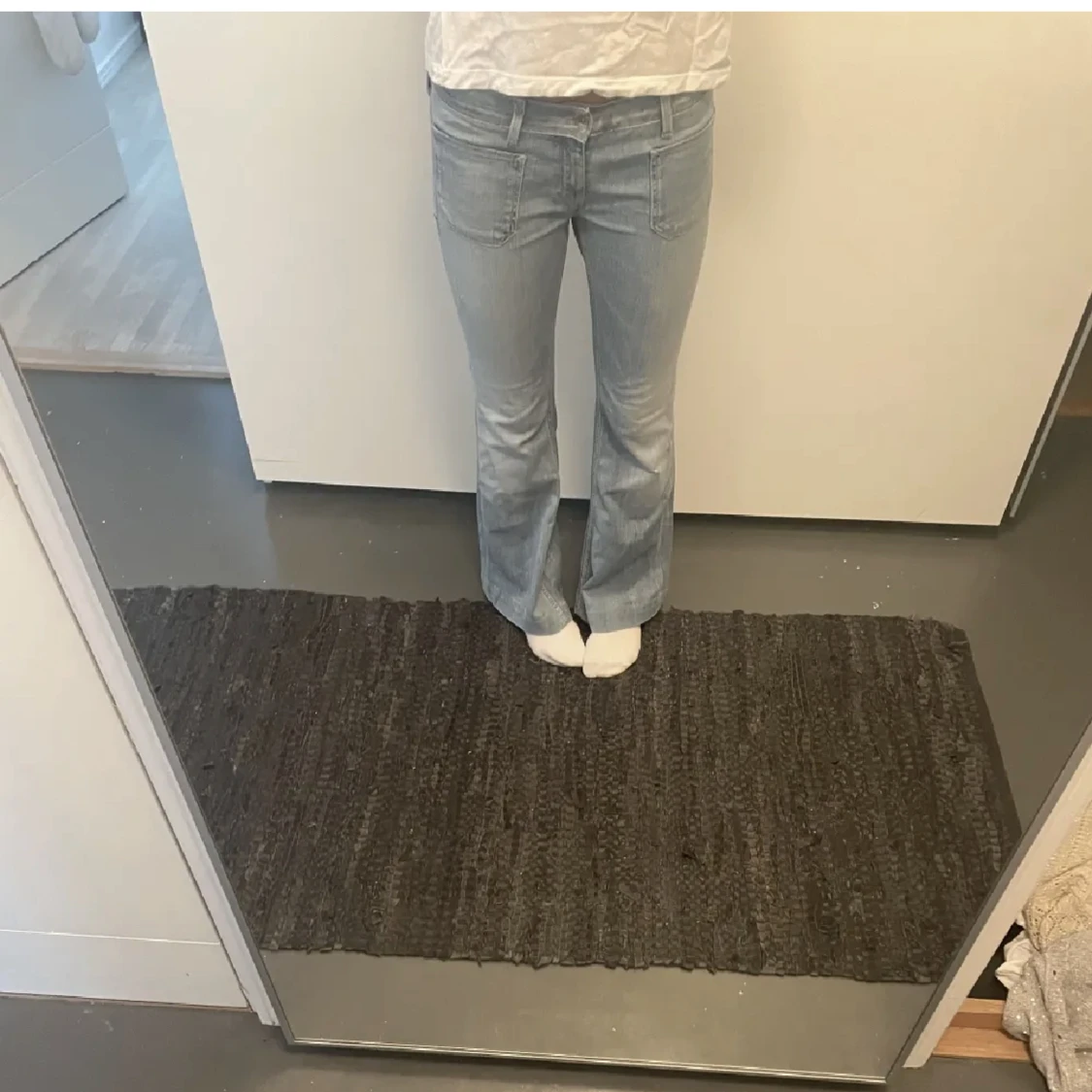 Lågmidjade jeans