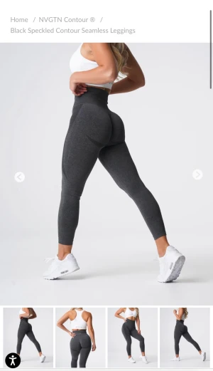 NVGTN Contour Seamless Leggings Black - NVGTN Black Contour Seamless Leggings i storlek XS. Aldrig använda. Nypris 625kr, säljs för 450kr. 