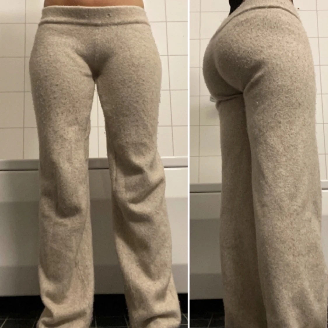 Stickade mjukisbyxor