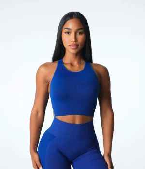 Nvgtn resilience seamless bra S tag kvar - Oanvänd topp från Nvgtn senaste släpp. Tagen är kvar. Färg Azure blue. Strl S