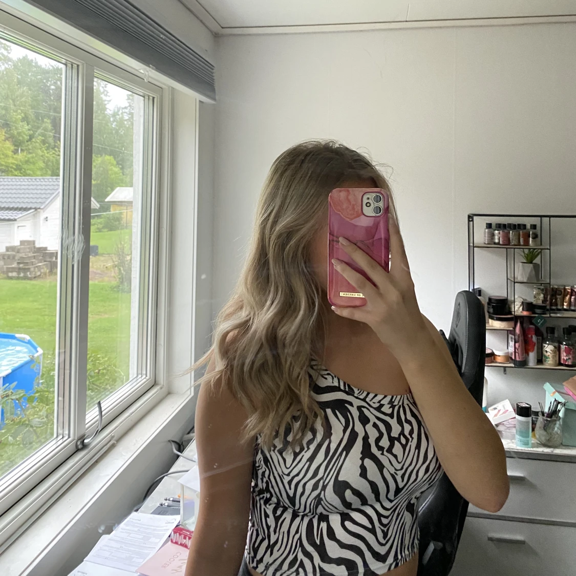 Fin zebra topp  - 90