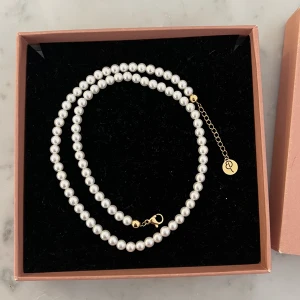 Pärlhalsband - Helt oanvänd pärlhalsband från Edblad. Guldiga detaljer. Orginal förpackning medföljer. Nytt skick🌸