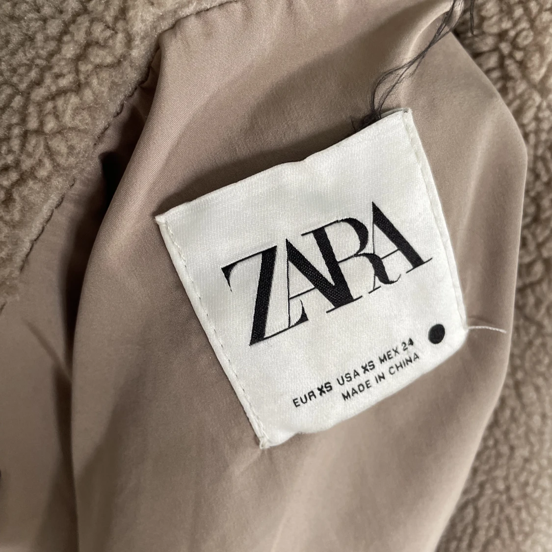 Teddykappa från zara  - 91