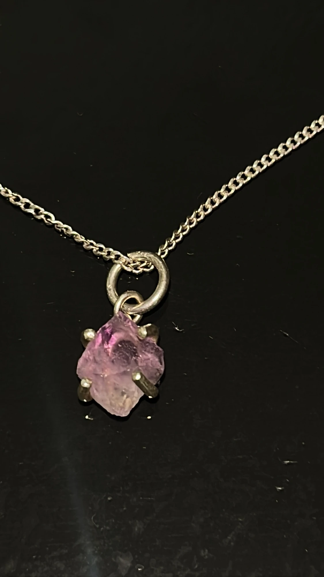 Silver halsband  - 90