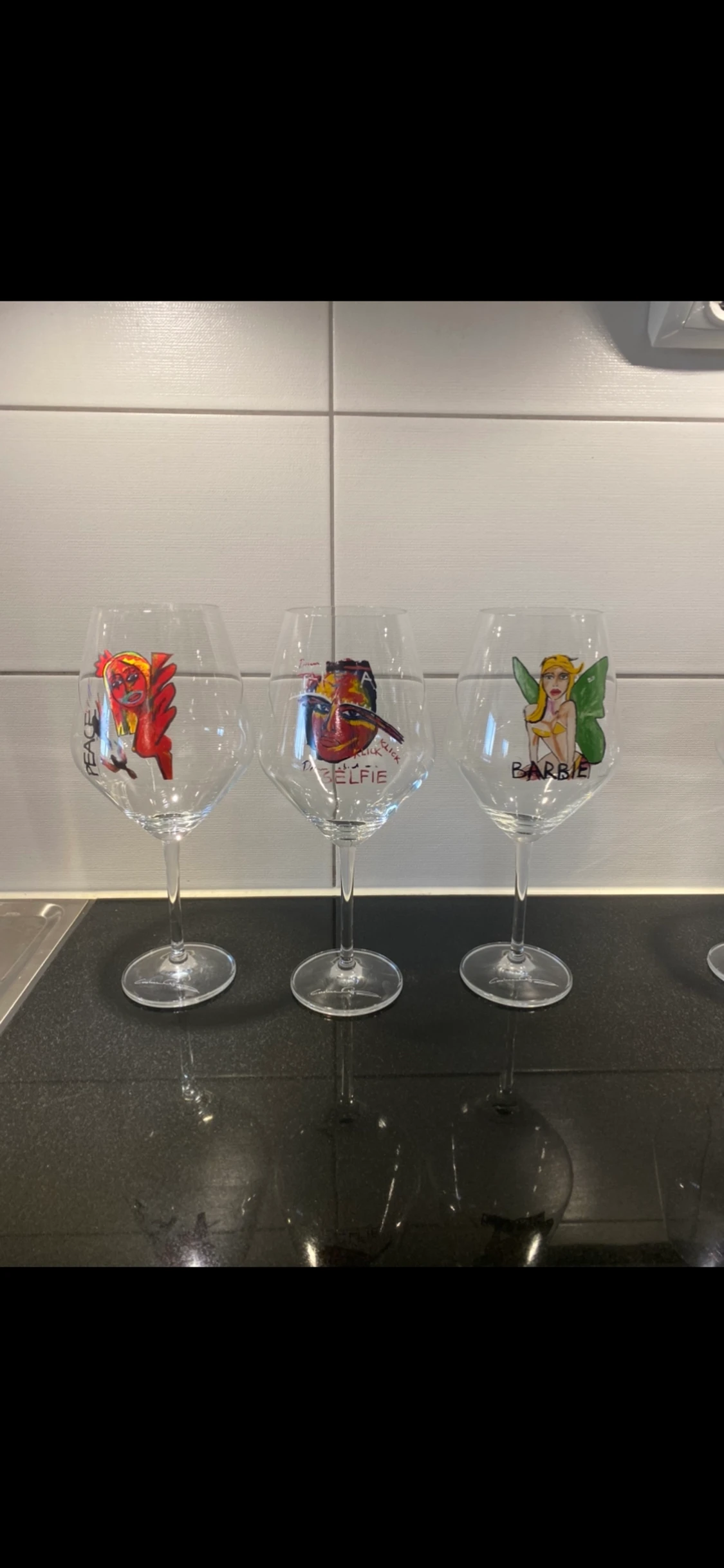 Carolina Gynning rödvinsglas