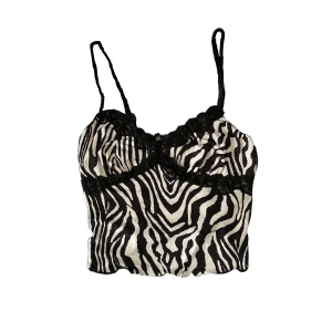 Y2k Zebra linne  - Köpte detta från shein men den var för liten, använt en gång. Inga skador eller defekter :)