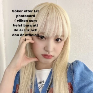 Söker efter Liz från ive pc  - Vill värkligen ha en Liz från ive pc vilken som helst o h att den är officiell. Snälla skriv om du har och du vill sälja! 