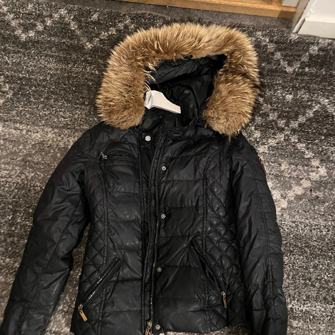 Jätte fin rock and blue jacka i st 34. - 90