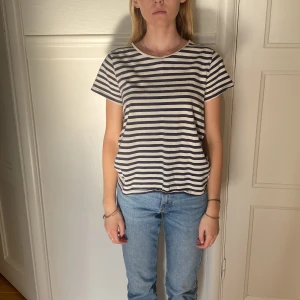 randig t-shirt  - i bomull 